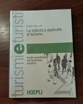 Libro La statistica applicata al turismo Hoepli