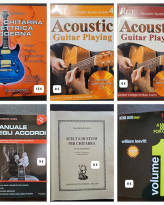 Libri e spartiti per chitarra 