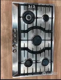 Piano cottura Miele 5 fuochi