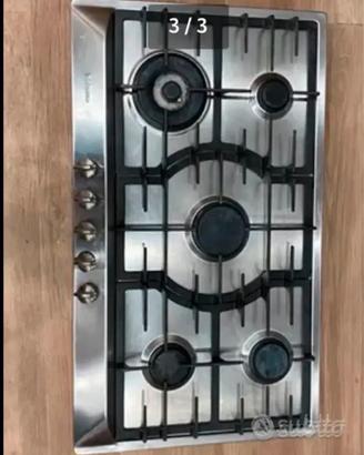 Piano cottura Miele 5 fuochi