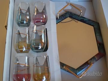 Set Bicchieri cristallo Cristal 3A liquore