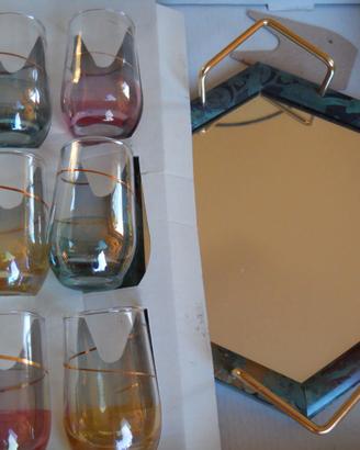 Set Bicchieri cristallo Cristal 3A liquore