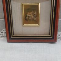 Piccolo quadro foglia oro