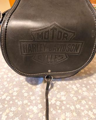 borsa cuoio Harley Davidson 