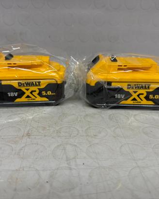 Batterie dewalt 18v 5 ah nuove