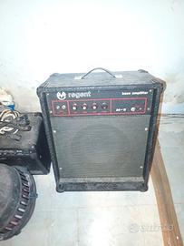 Regent amplificatore basso vintage 