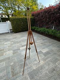 Cavalletto da pittura MABEF trasportabile
