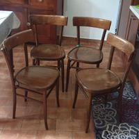 4 sedie vintage