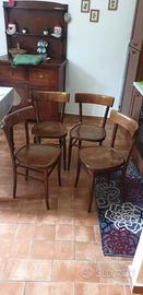 4 sedie vintage