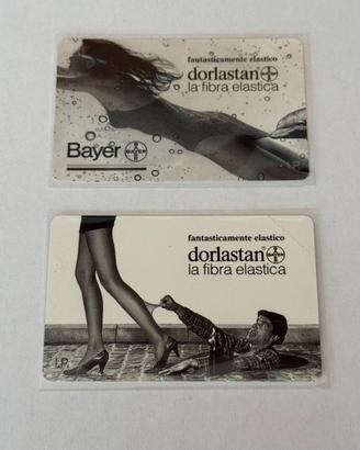 Coppia Schede Telefoniche SIP 1995 Dorlastan