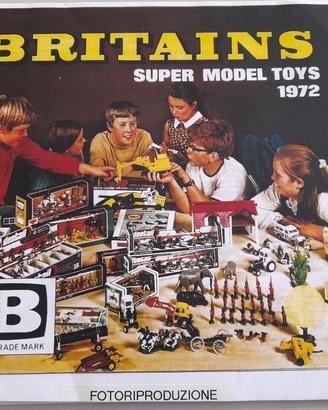 Britains catalogo 1972 Trattori Soldatini Land R.