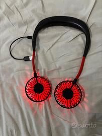 Ventilatore da collo portatile