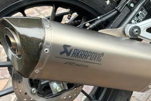 Scarico Akrapovic Yamaha R125 2025 Euro 5+ Titanio
