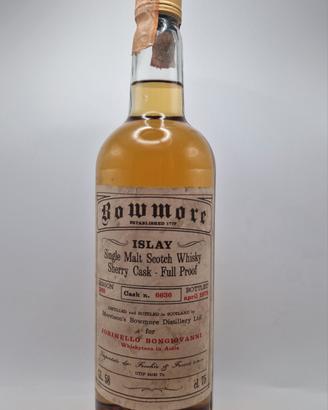 Whisky Bowmore  1969 58° Fecchio e Fassa 
