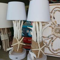 abatjour bianche a luce led