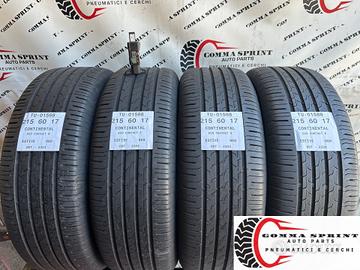 4 PNEUMATICI 215/60 R17 CONTINENTAL ESTIVE