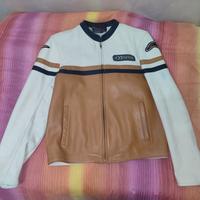 giacca moto alpinestars in pelle
