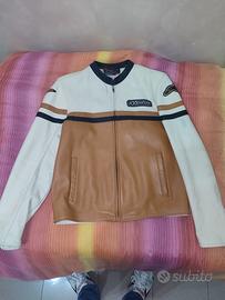 giacca moto alpinestars in pelle