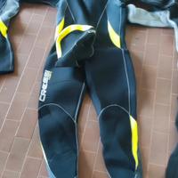 Muta XL intera 5 mm Cressi con cappuccio a parte