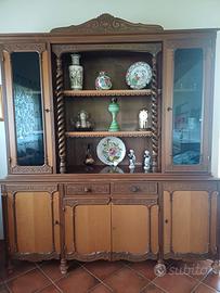 Sala da pranzo anni '70 completa