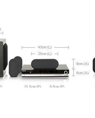 Samsung Home Theatre HT-X20 completo di casse