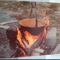 Foto Paiolo Polenta stampa su legno