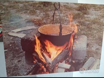 Foto Paiolo Polenta stampa su legno