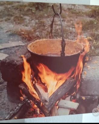 Foto Paiolo Polenta stampa su legno