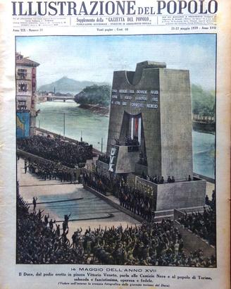 Rivista Illustrazione del Popolo 21 Maggio 1939