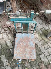 Vecchia Bilancia Bascuglia Industriale d'Epoca -