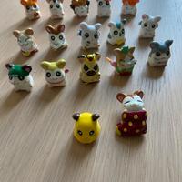 Collezione HAMTARO 17 miniature criceti, perfetti