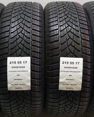 4 GOMME 215 55 17 GOODYEAR BR1019