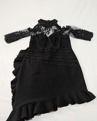 Abito donna elegante di sartoria nero