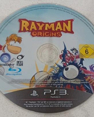 PS2 Rayman origins 🇮🇹 Solo disco Testato