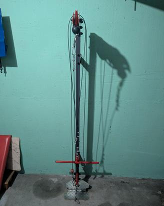 Rack + lat machine/pulley da muro