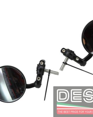 Coppia specchietti bar end aftermarket
