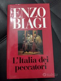 Enzo Biagi - L'Italia dei peccatori Autografato 