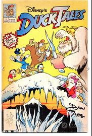 Ducktales Disney comics #1 firmata da Daan Jippes