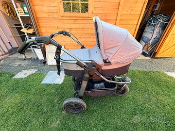TFK MONO grigio passeggino 2 in 1
