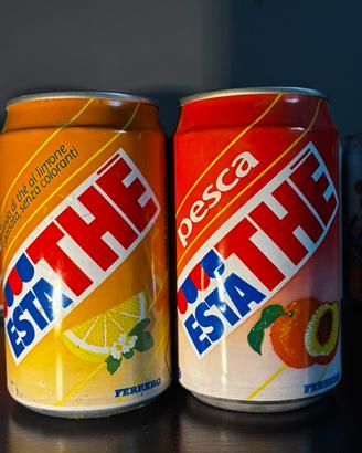 LATTINE VUOTE ESTATHE anni 80/90