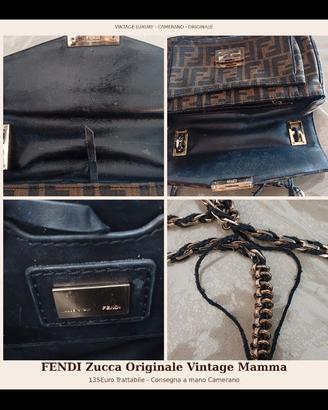 Fendi zucca originale vintage mamma