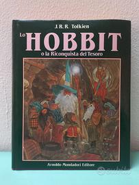 Tolkien LO HOBBIT TESORO 1° Ed. Mondadori 1986