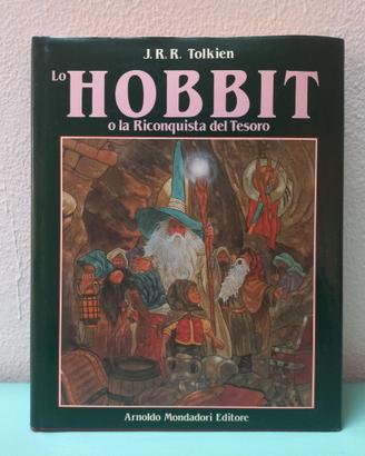 Tolkien LO HOBBIT TESORO 1° Ed. Mondadori 1986