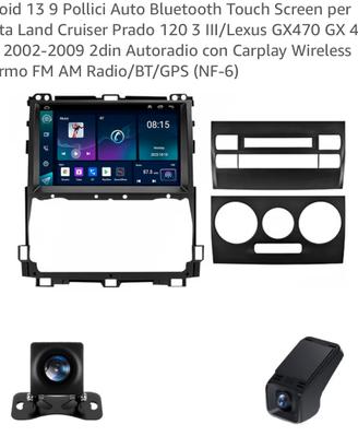 Autoradio Android 13 9” Toyota Land Cruiser 120