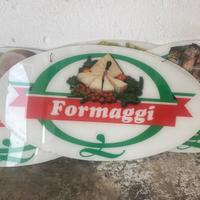Cartelli espositori per alimentari in pkexiglass