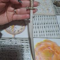 antica spada in miniatura metallo HEIDELBERG