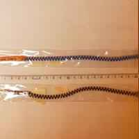 Bracciale acciaio e stoffa