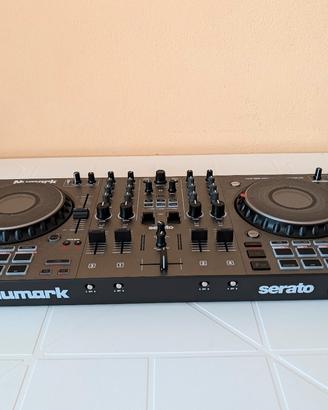 Console Numark NS4FX con scatola + Custodia UDG


