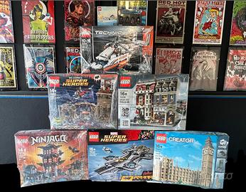 Lego set lotto nuovi sigillati 10218 70751 76042