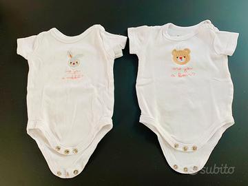 Set body e tutine neonato 0-1 mese